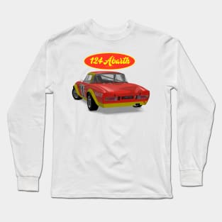 abarth 124 2 Back Long Sleeve T-Shirt